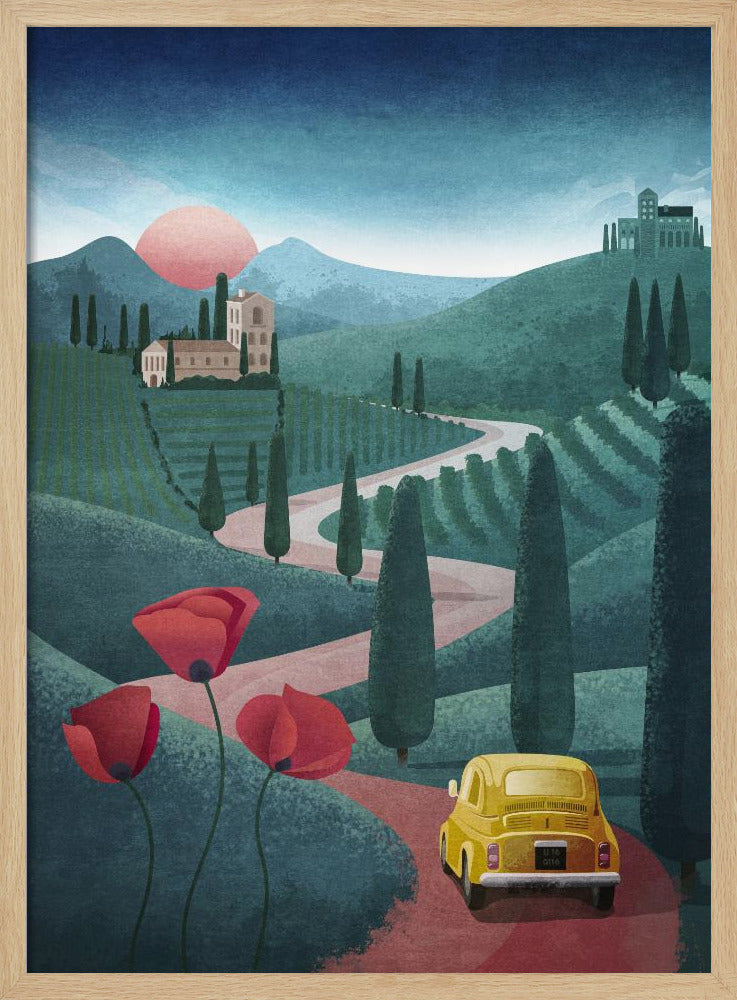 Sunset Journey | Poster