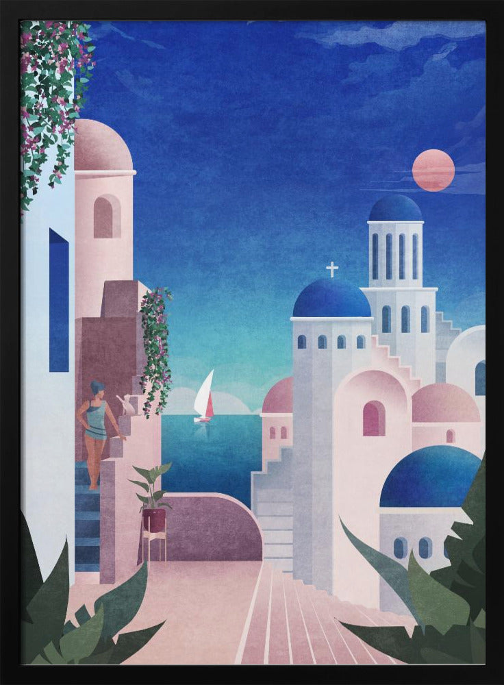 Ägäische Traumlandschaft | Poster