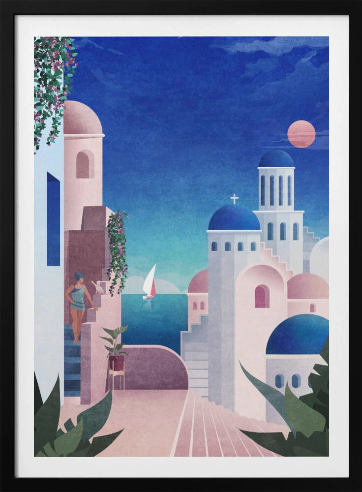 Ägäische Traumlandschaft | Poster
