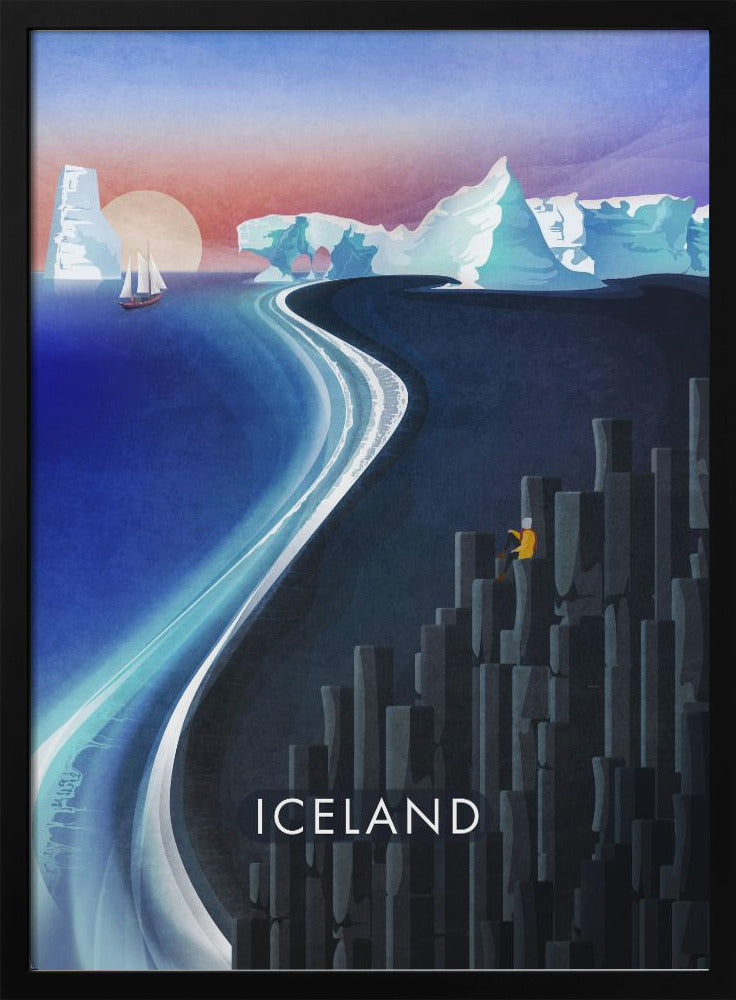 Majestätische Island-Ansicht | Poster