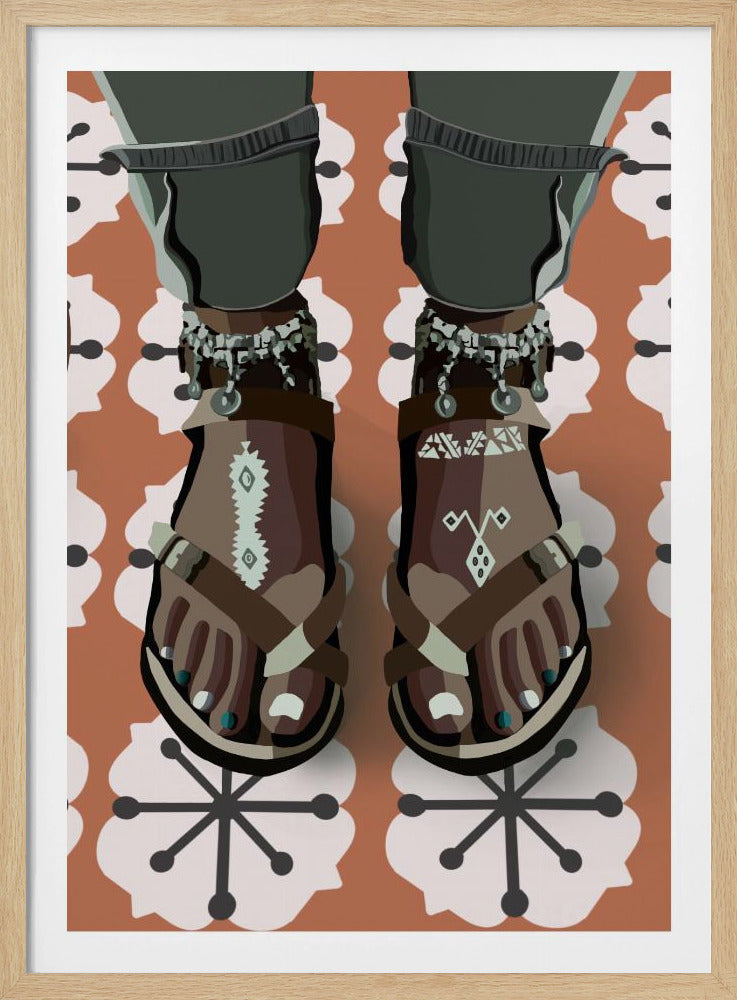 Gemusterte Schritte | Poster