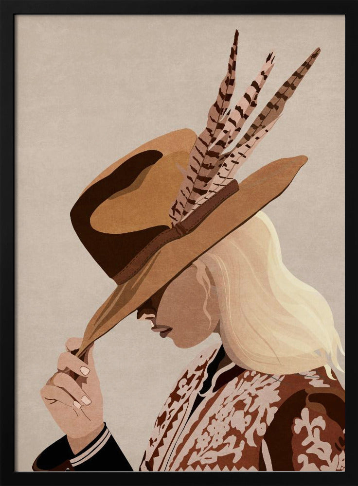 Gefiederte Eleganz | Poster