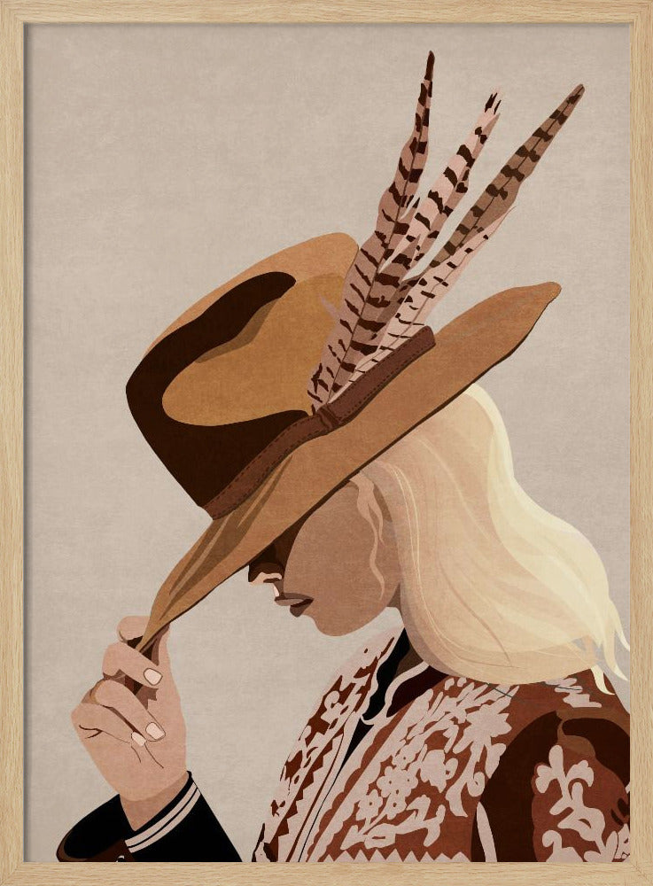 Gefiederte Eleganz | Poster