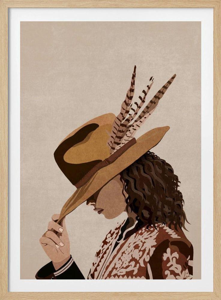Gefiederte Eleganz | Poster