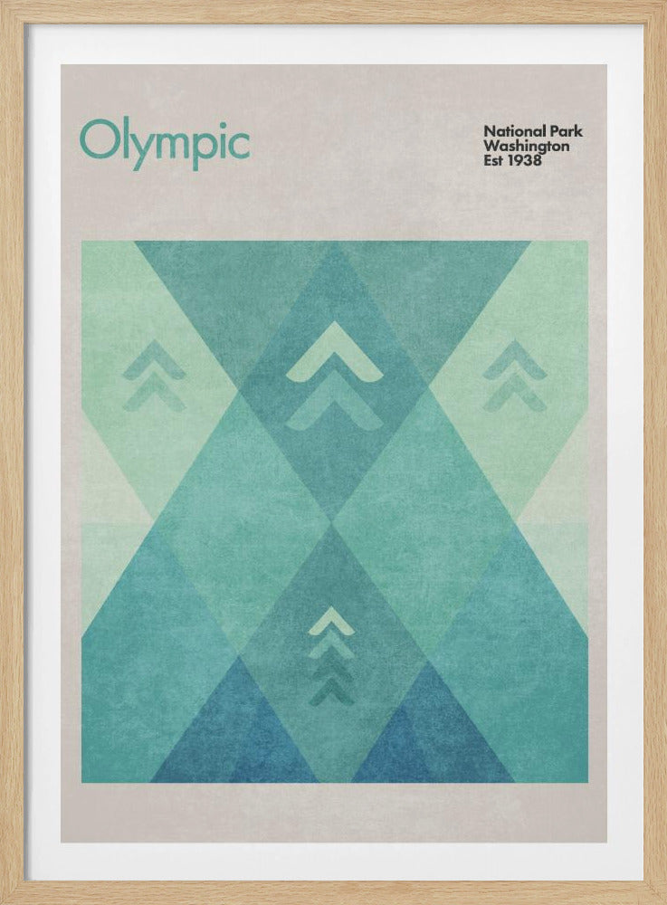 Geometrische Gipfel | Poster