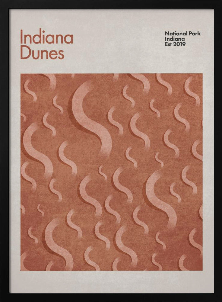 Kurven der Dünen | Poster