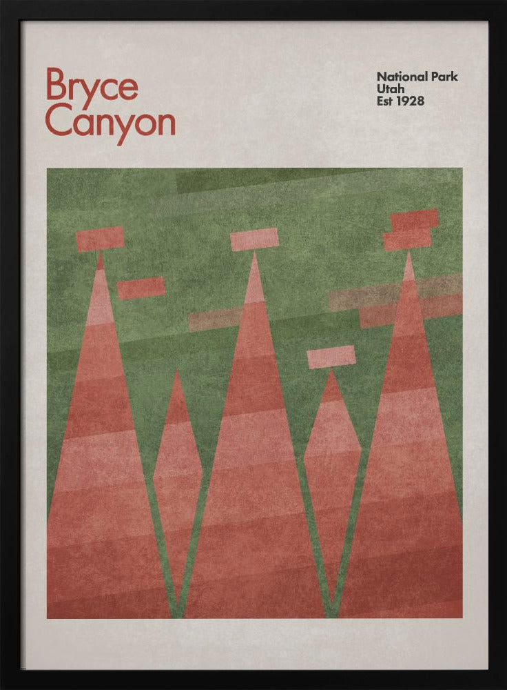 Canyon Geometrie | Poster