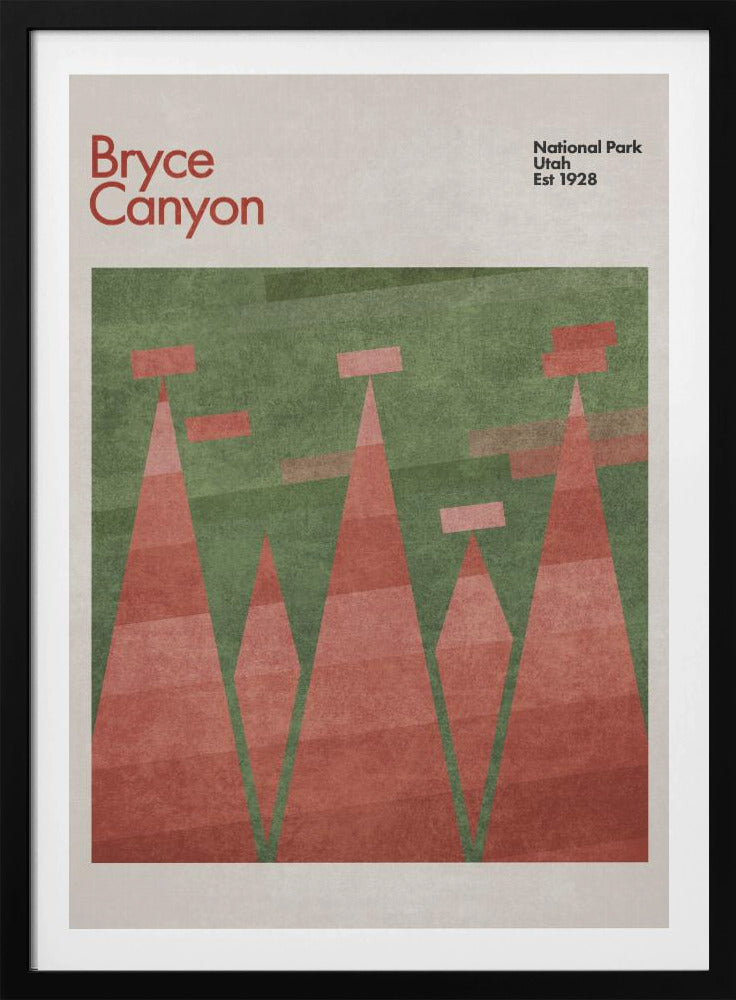 Canyon Geometrie | Poster