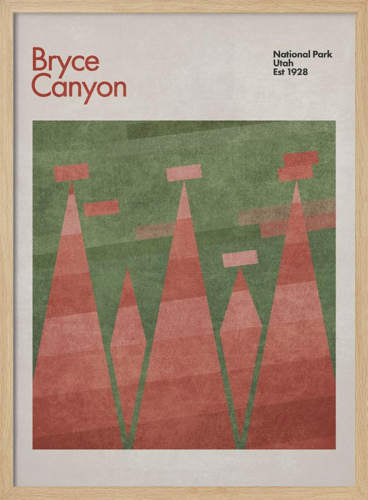 Canyon Geometrie | Poster