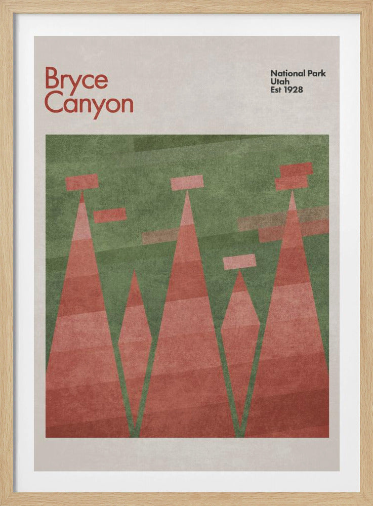 Canyon Geometrie | Poster