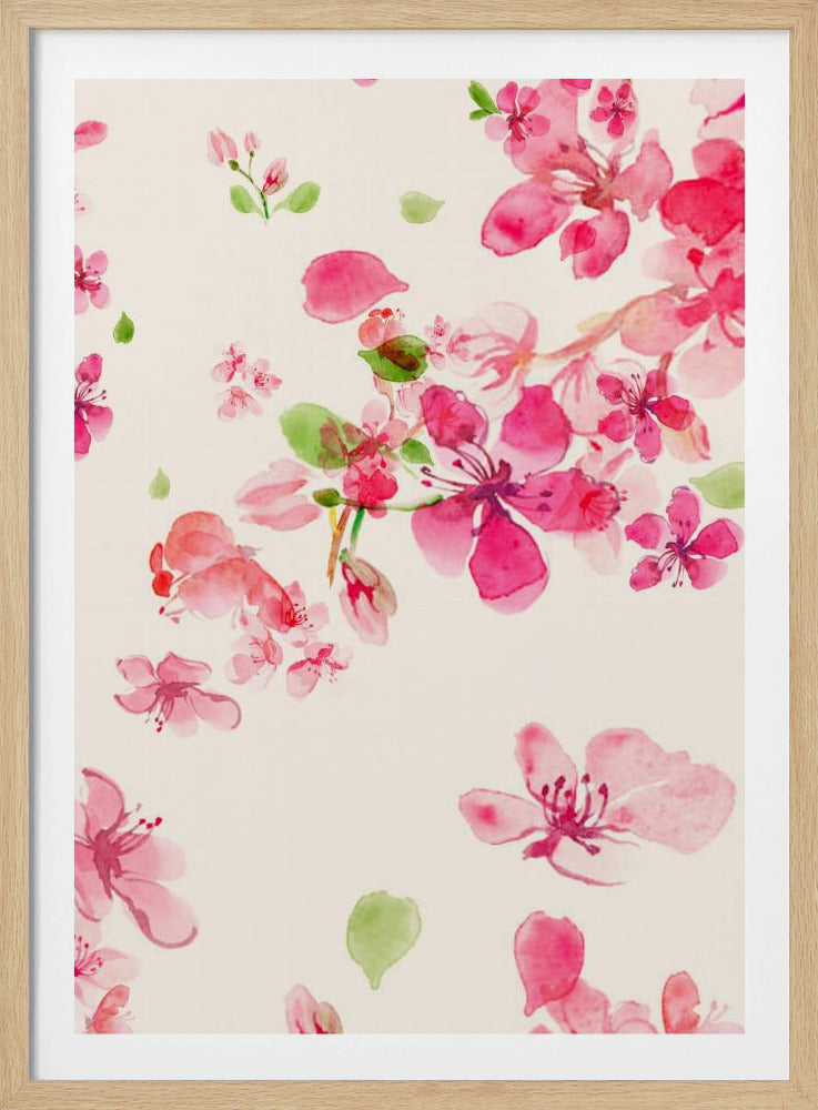 Blütenblätter in voller Blüte | Poster