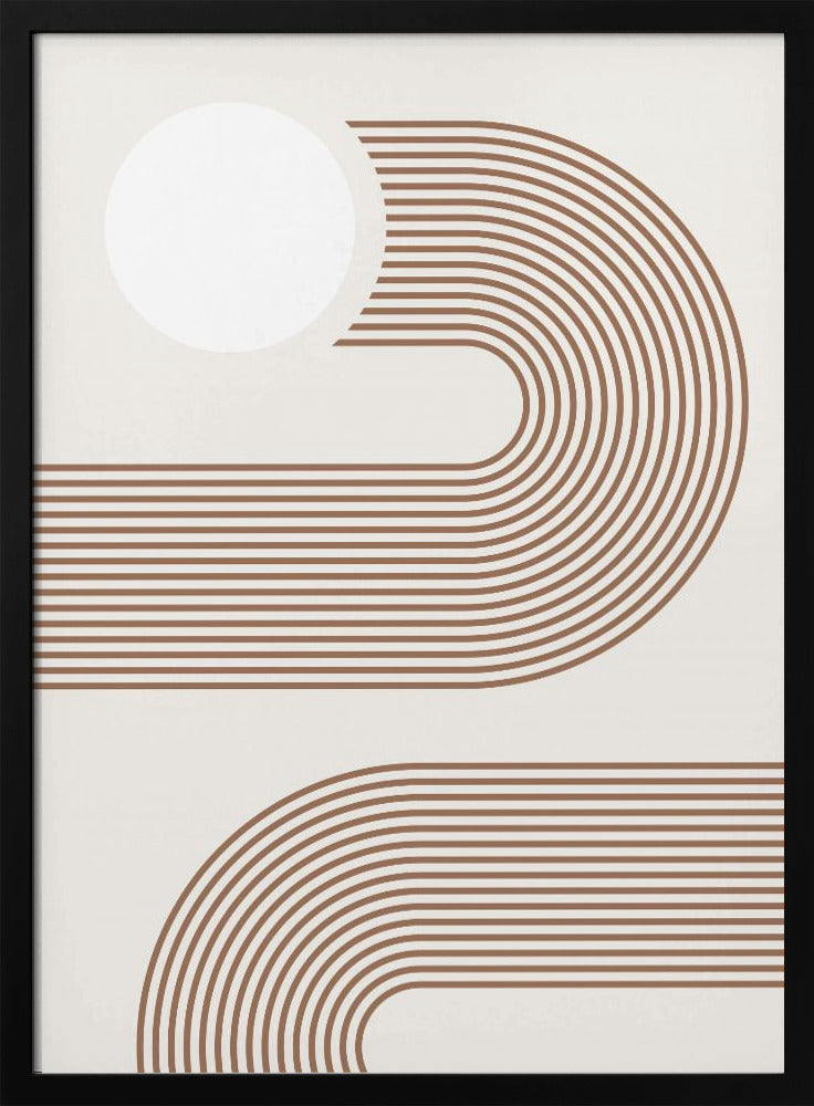 Beige Arc Poster | Poster