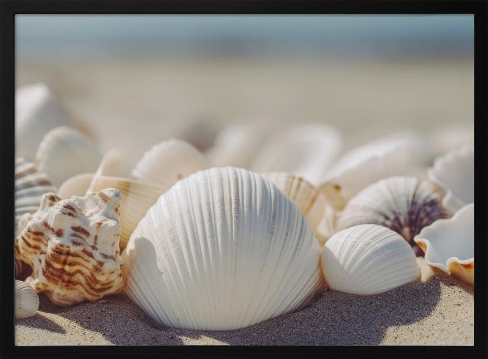 Muscheln am Meer | Poster