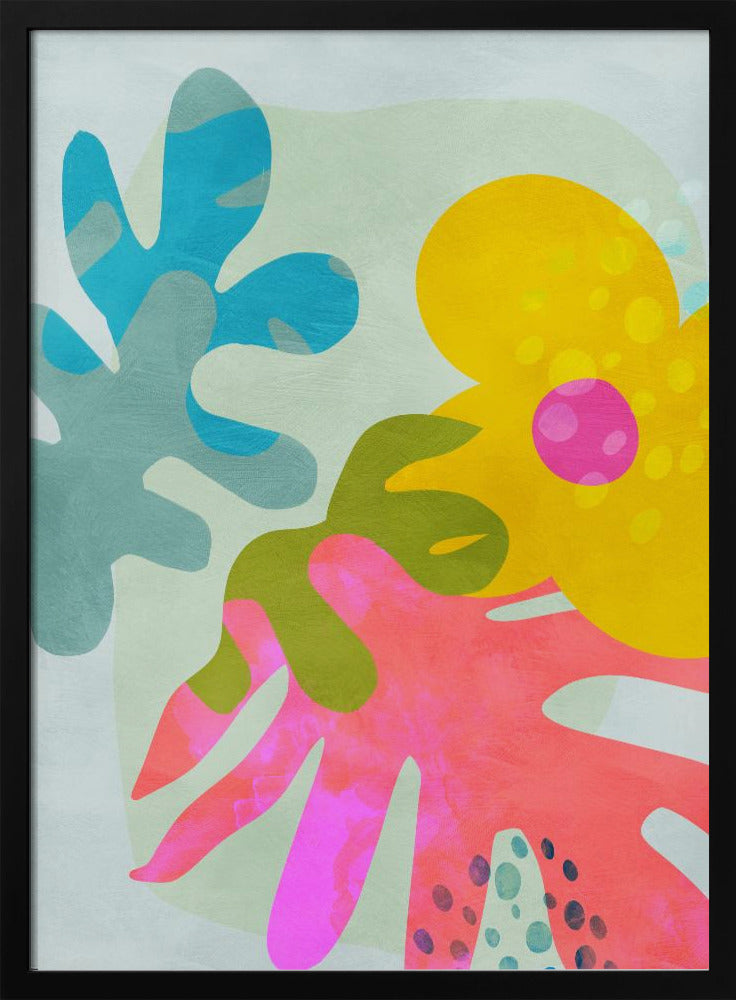 Pastel cut out Matisse | Poster