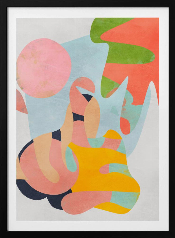 Pastel cut out | Poster