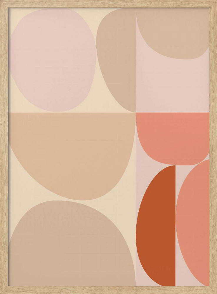 Mid Century Pastell 16 | Poster