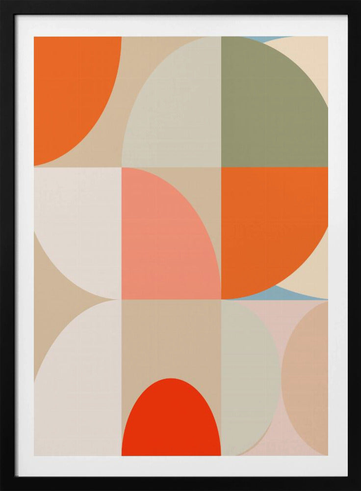 Mid Century Pastell 12 | Poster