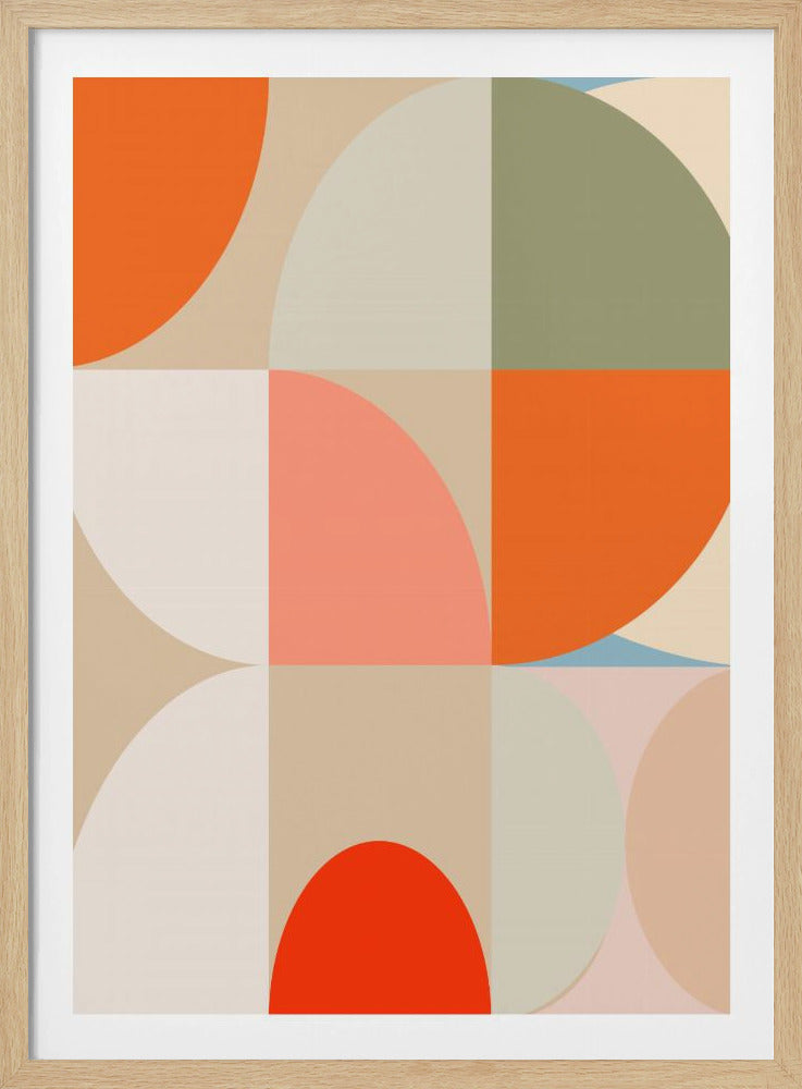 Mid Century Pastell 12 | Poster