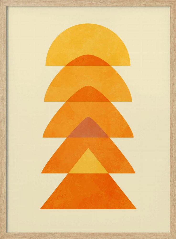 Spring Mid Rhapsody Orange 5 | Poster