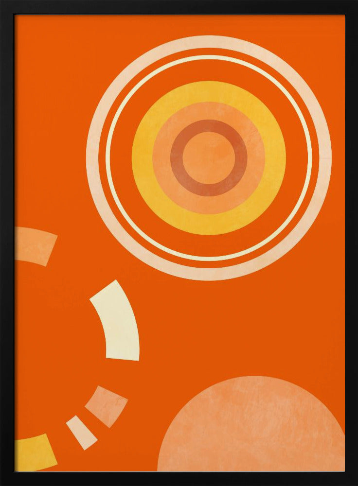 Frühlingsmitte Rhapsodie Orange 4 | Poster