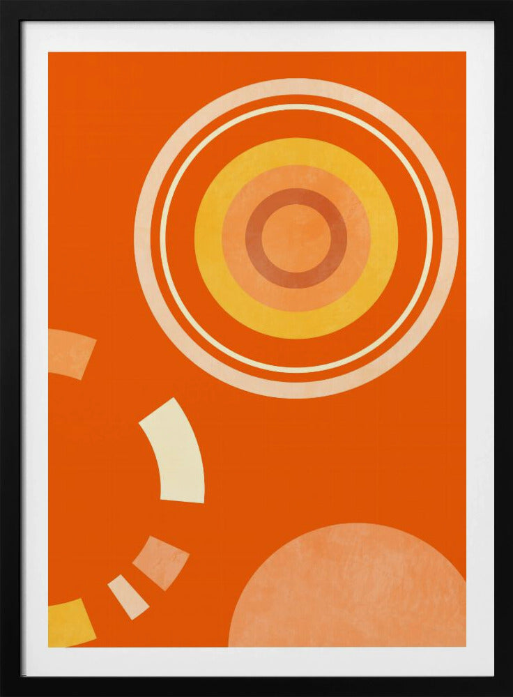 Frühlingsmitte Rhapsodie Orange 4 | Poster
