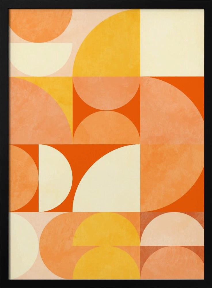Frühlingsmitte Rhapsodie Orange 3 | Poster