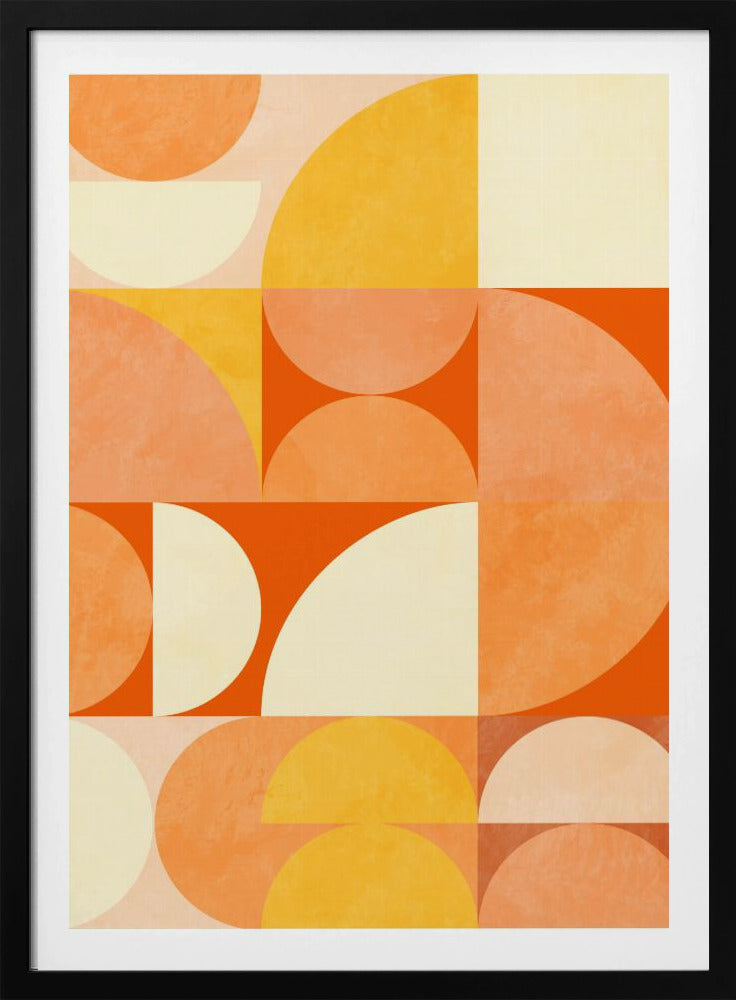 Frühlingsmitte Rhapsodie Orange 3 | Poster