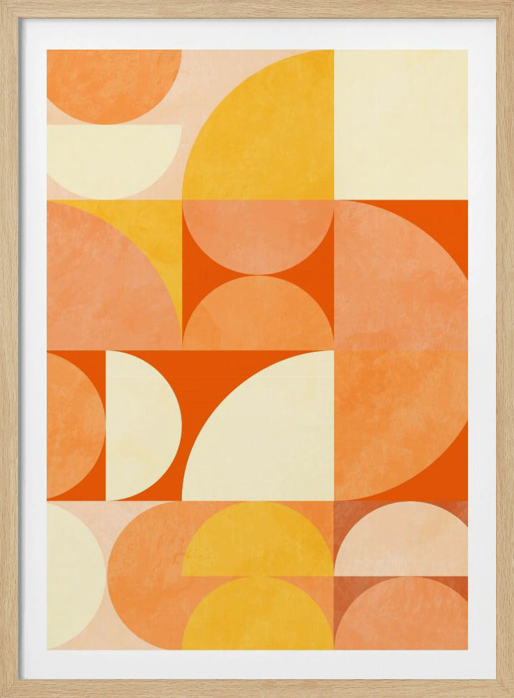 Frühlingsmitte Rhapsodie Orange 3 | Poster