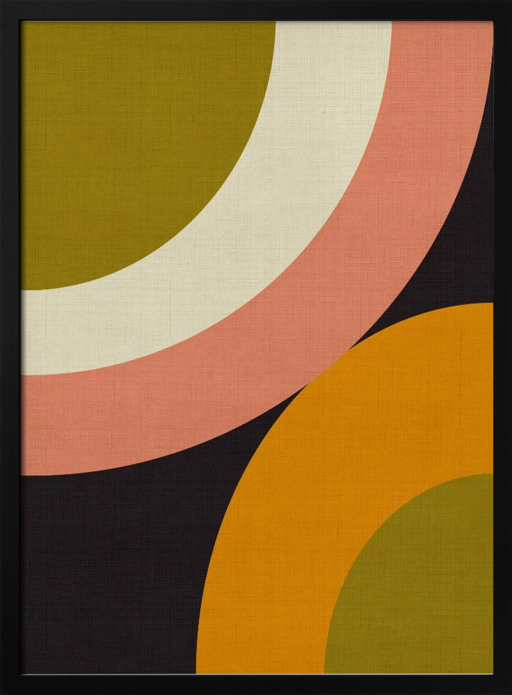 Geo Shapes Herbst 21 Abgerundet | Poster