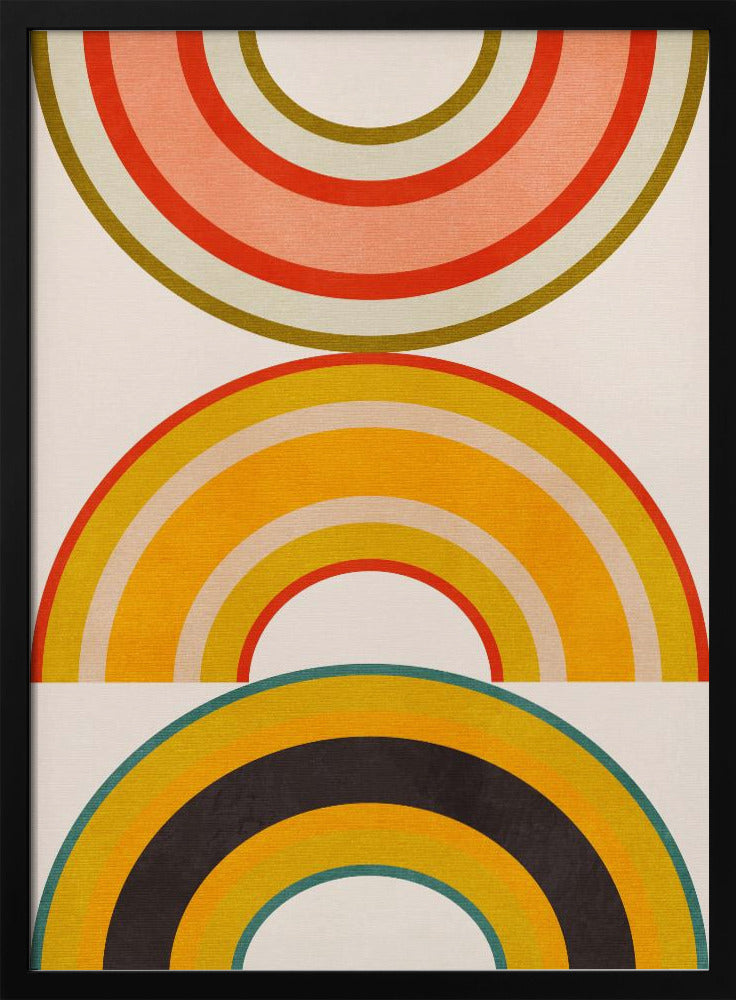 Regenbogensonnen 6 | Poster