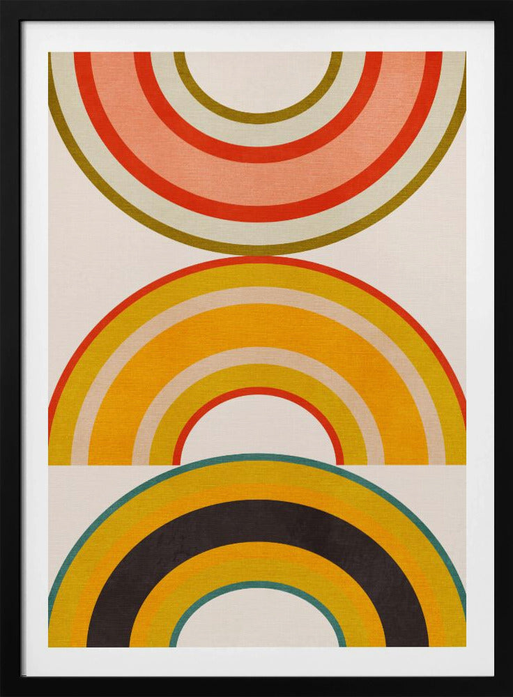 Regenbogensonnen 6 | Poster