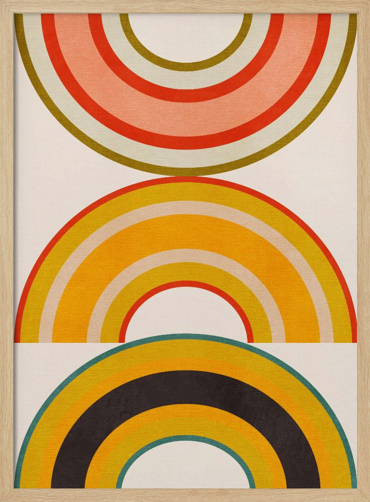 Regenbogensonnen 6 | Poster