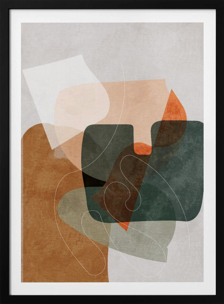 Nature Friendly Terracotta 4 Aquarell Kopie | Poster
