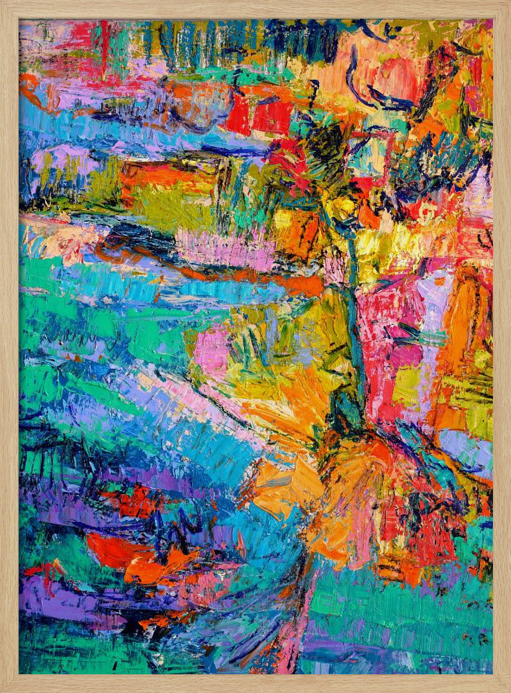 Abstrakte Farbpalette | Poster