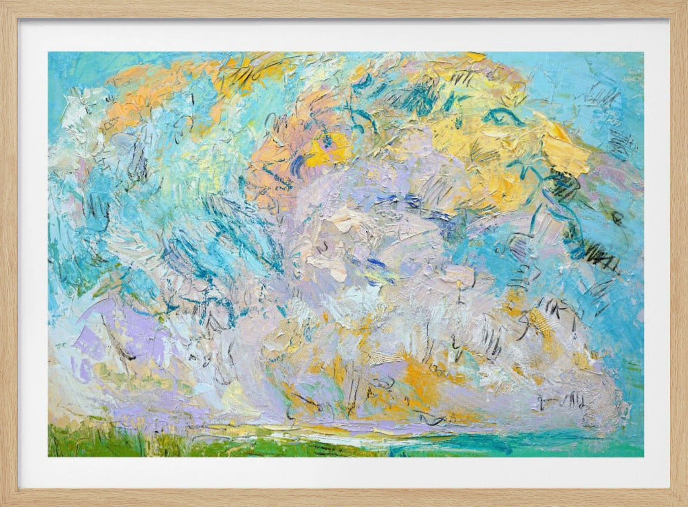 Wunderliche Wolkenlandschaft | Poster