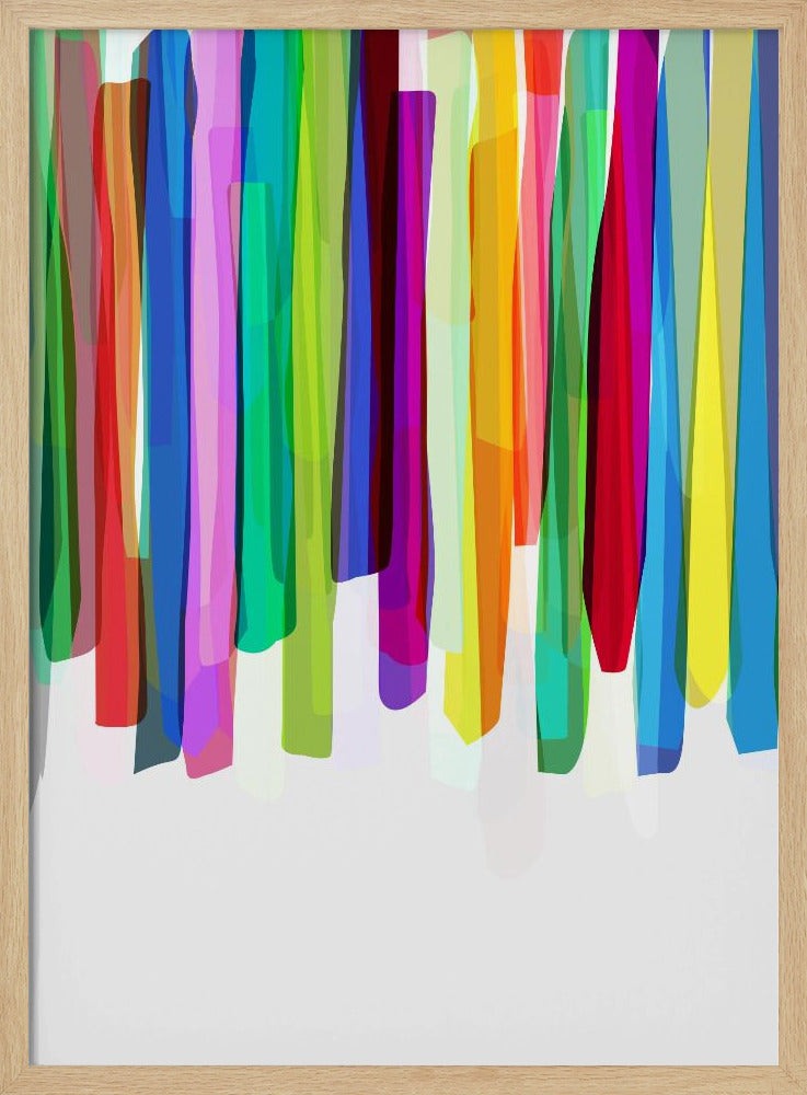 Bunte Streifen 2 | Poster