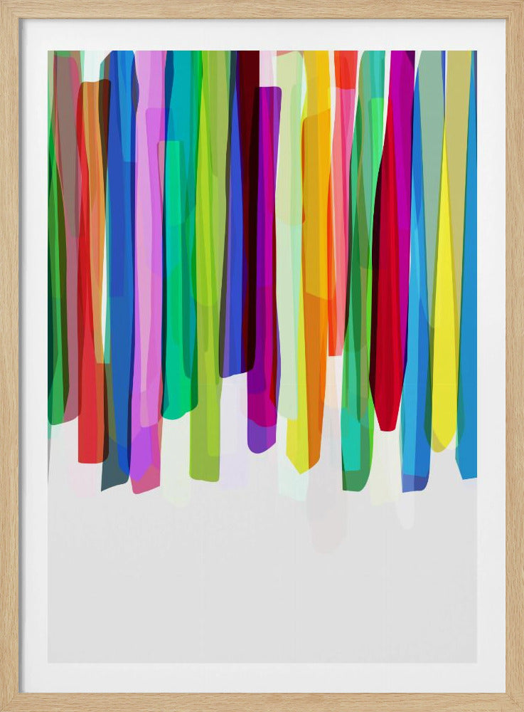 Bunte Streifen 2 | Poster