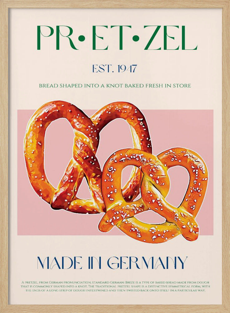 Brezelgenuss | Poster