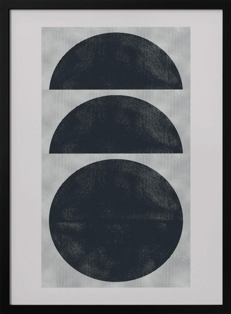 Geometrische Sonnenfinsternis | Poster