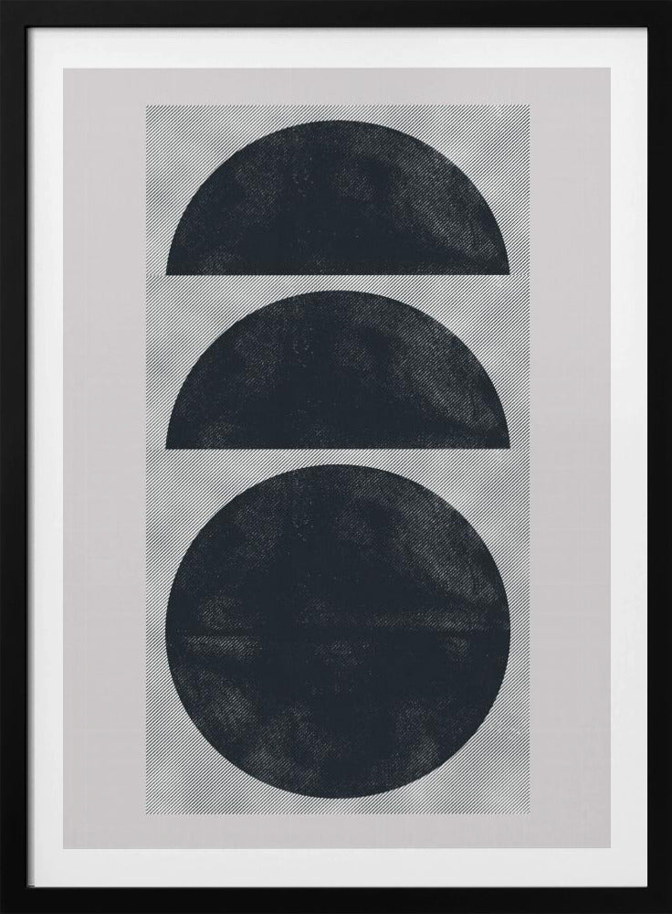Geometrische Sonnenfinsternis | Poster