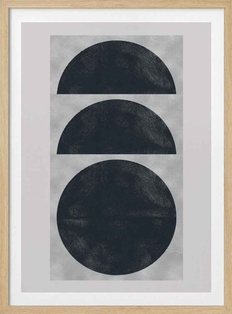 Geometrische Sonnenfinsternis | Poster