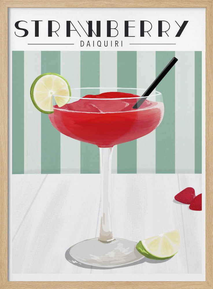 Erdbeer-Daiquiri | Poster