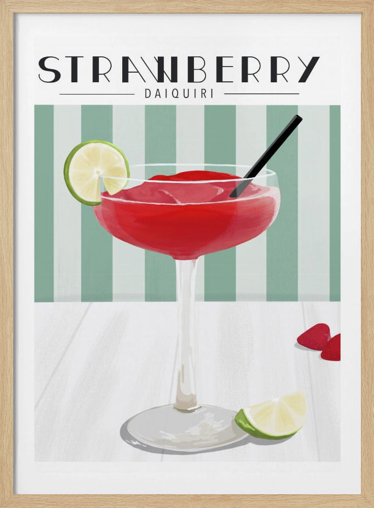 Erdbeer-Daiquiri | Poster