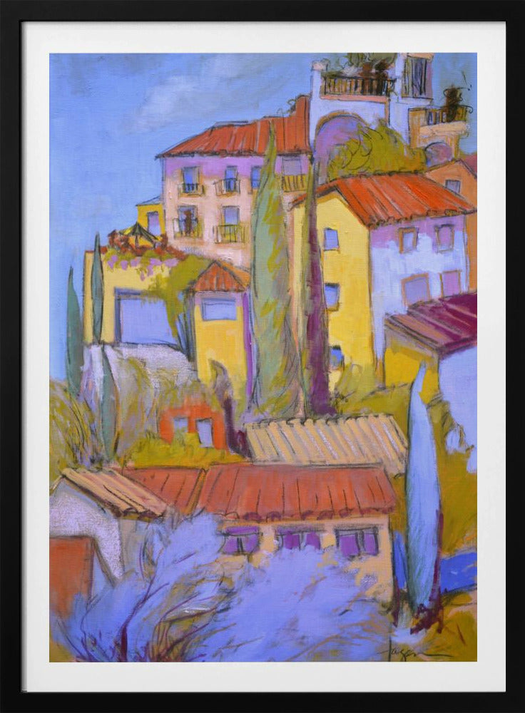 Mediterrane Farbtöne | Poster