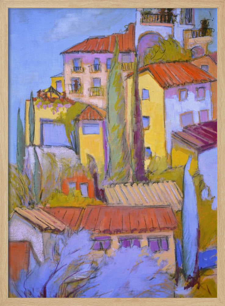 Mediterrane Farbtöne | Poster