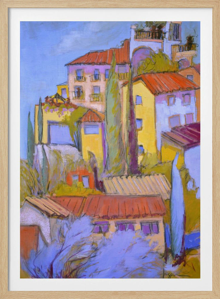 Mediterrane Farbtöne | Poster