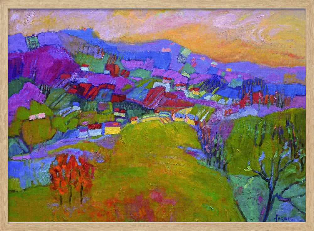 Naturinspirierte Landschaft | Poster
