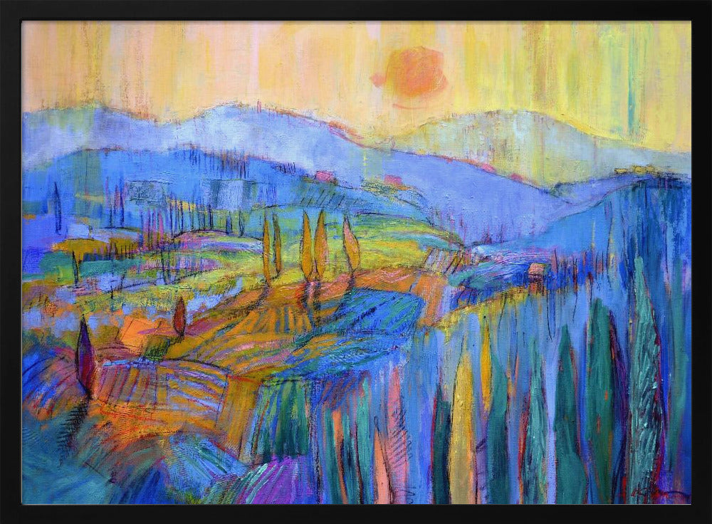 Traumlandschaft Sonnenaufgang | Poster