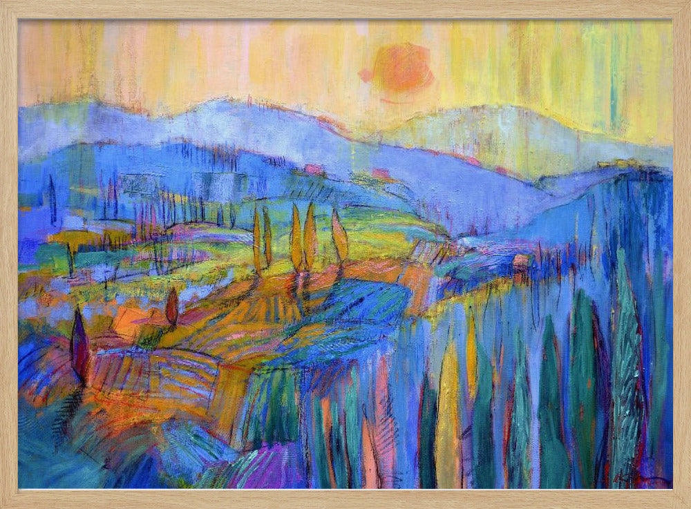 Traumlandschaft Sonnenaufgang | Poster