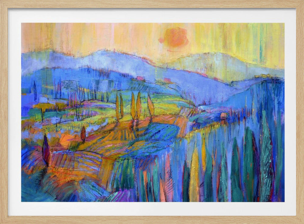 Traumlandschaft Sonnenaufgang | Poster